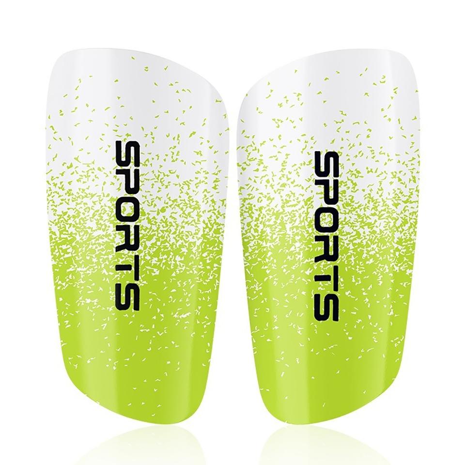 

Loogdeel 1 Pair Soccer Shin Guards Insert Board Boy Workout Legging Protective Football Protectors Pads Adult Kids Shinguards S мятный зеленый