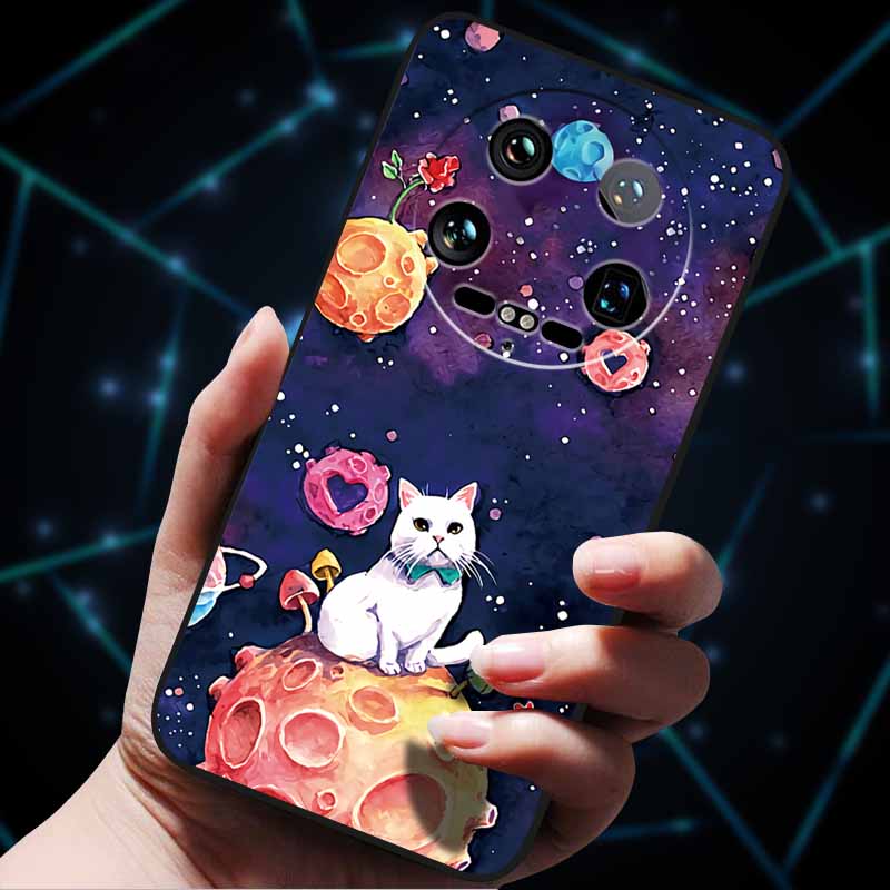 Pour Xiaomi 14 Ultra Coque 15Ultra 13Ultra Pare-chocs Souple en Silicone Fleurs 3D Gaufrées Coques de Téléphone pour Xiaomi 15 Ultra Coque Arrière Funda
