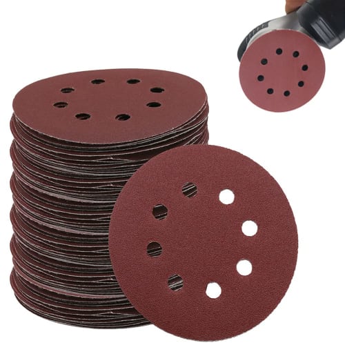 Sanding Paper (40-Piece Set/320, 400, 600, 800, 1000, 1200, 1500, 2000/8 Grits, 5 Pieces Each) Sanding Discs, Disc Paper, Waterproof Sandpaper, Magic