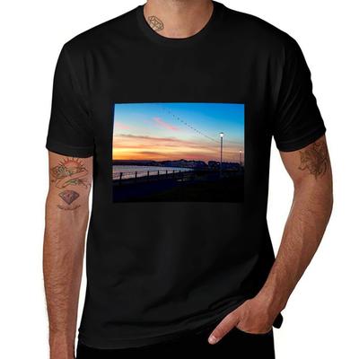 Exmouth Sunset Tshirt Soft Casual Short Sleeve Cotton Tee
