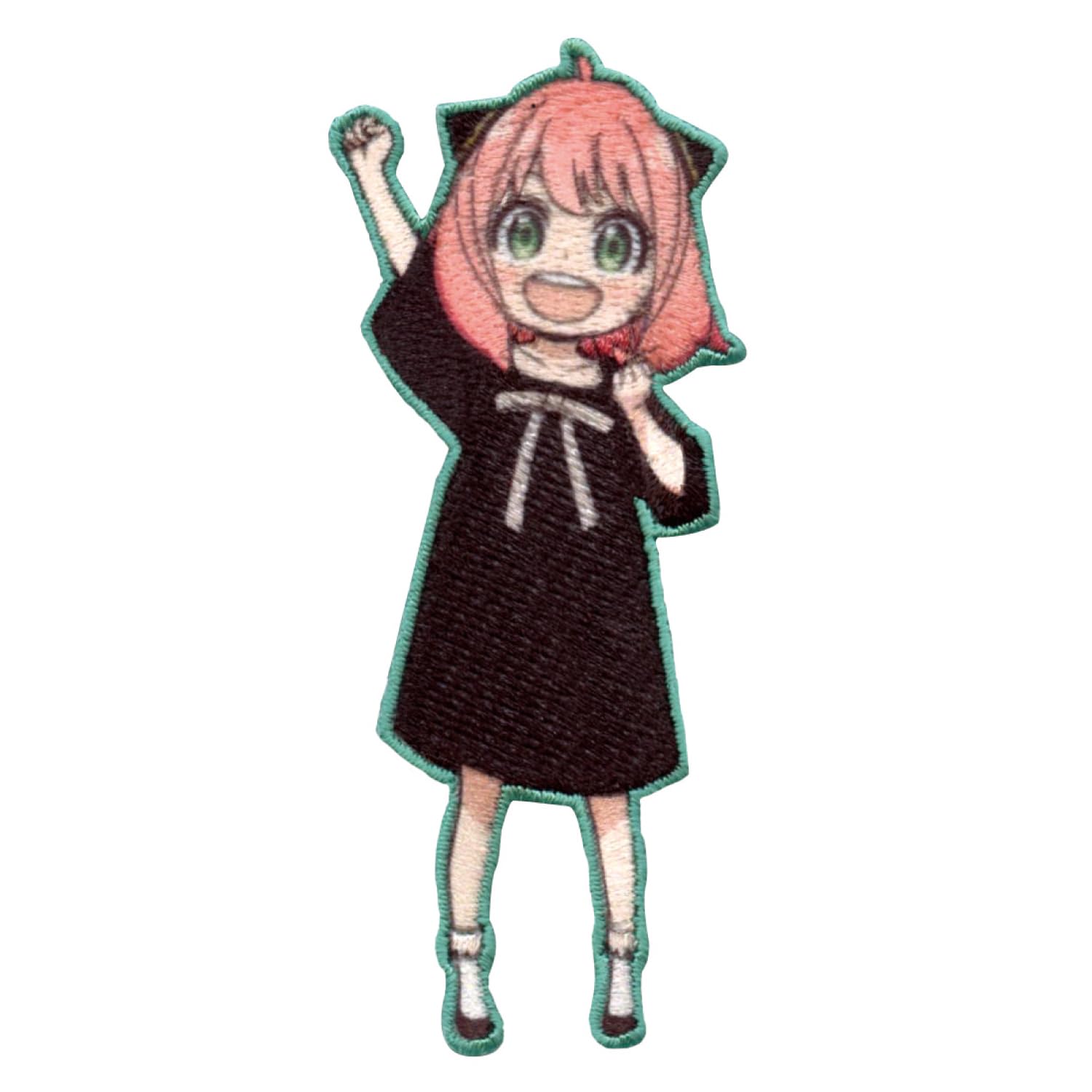 

Inagaki Clothing Spy Family Anya Sticker Patch, Full Body, 85mm (height) x 35mm (width), Adhesive (Both Sticker and Iron-on), SFW001