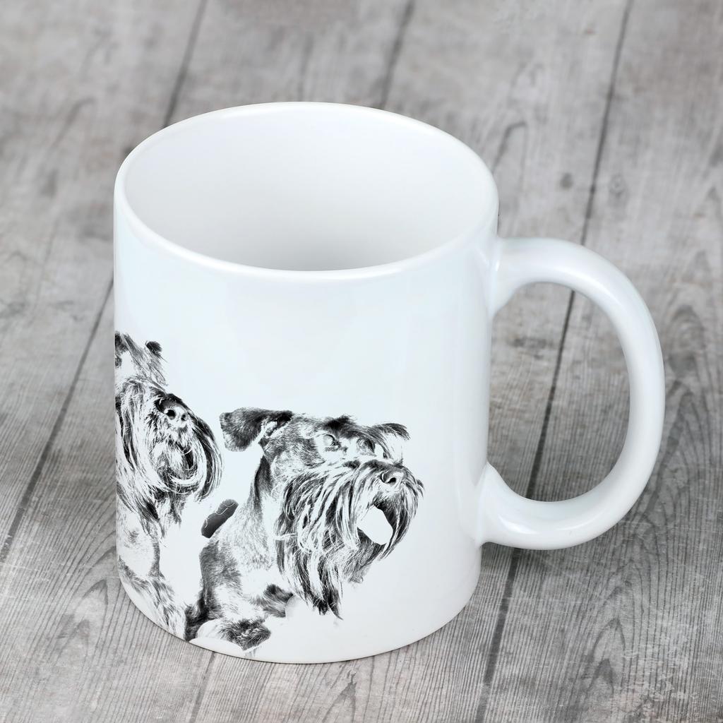 Cesky Terrier, Czech Terrier, Bohemian Terrier - Cup with a Dog, Cute Cup with Graphics, a Gift with Your Photo from the Art-Dog Brand