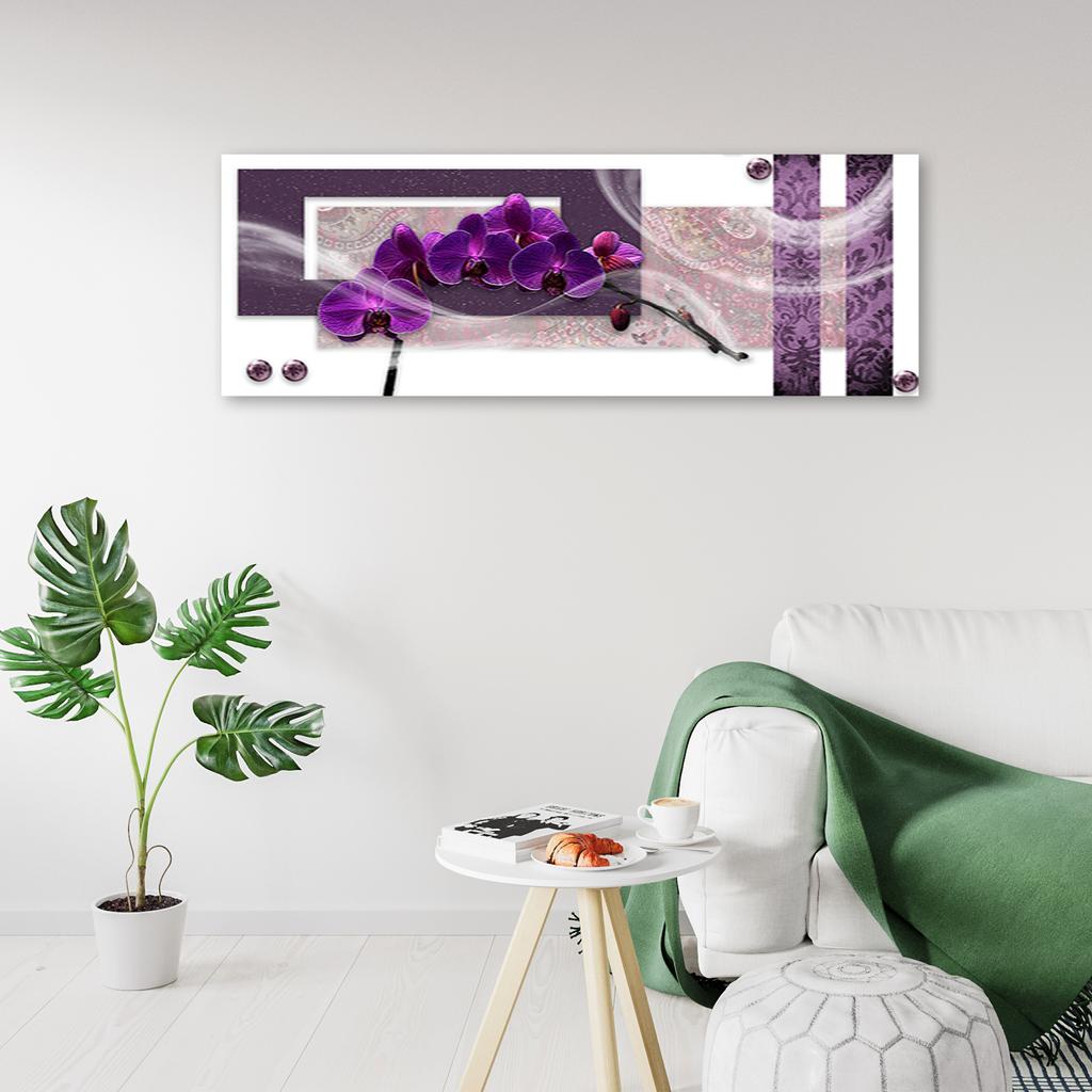 Canvas Print, Purple Orchid