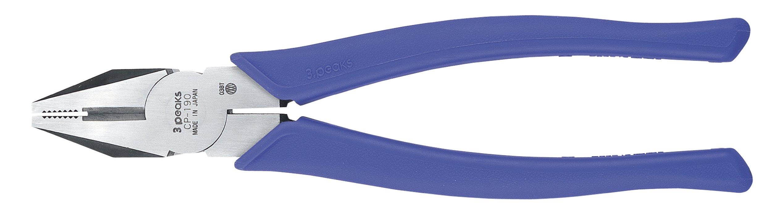 

Three Peaks Giken New Size Pliers Molded Grip 190mm 3.peaks CP-190Z