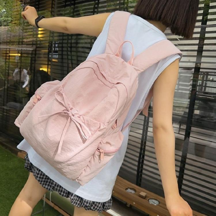 Multipurpose School Bag Large Capacity Nylon Backpack Ergonomic Daypack Laptop Bag Rucksack for Everyday Use