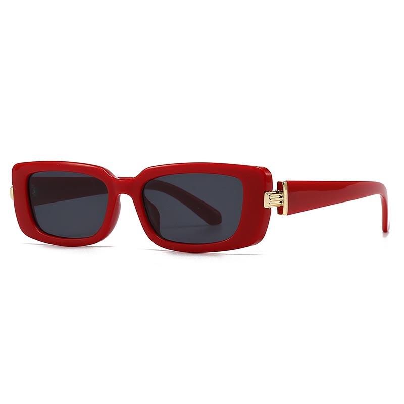 Foreign Trade Modern Retro Trendyy Narrow Small Square Sunglasses  Sunglasses Lh136