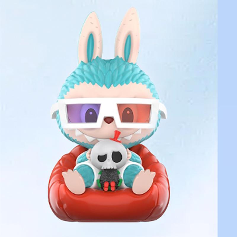 New POP MART LABUBU Sofa TV, Five Anniversary Limited Edition Blister Packs PPMT-2308-0038