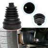 2pcs Universal Car Constant-velocity Dust Cover Car Engines CV Protect Cover Car Ball Cage Dust Cover Black Auto Accessories