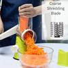 Stainless Steel Manual Rotary Vegetable Slicer Manual Rotary Kitchen Chopper  Food Preparation
