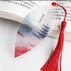 Ancient Chinese Landscape Painting Bookmark Beautiful Beautiful Leaf Vein Bookmark Gift To Classmates and Friends