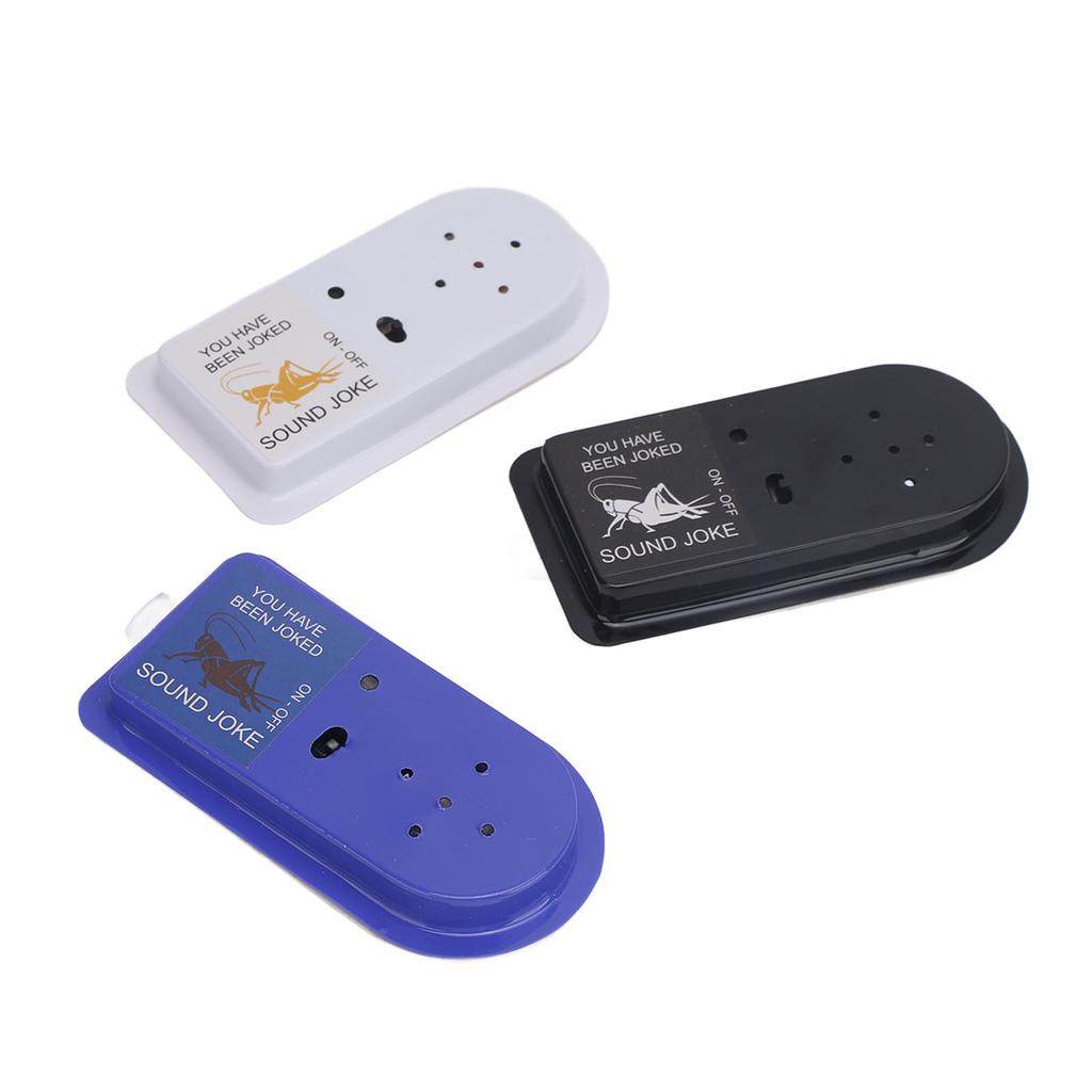 Cricket Noise Maker Self Adhesive 15min Auto Off Lifelike Funny Annoying Sound Prank Toy for Office