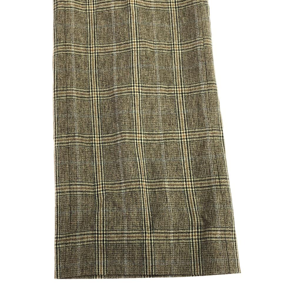 Unused UNITED ARROWS TOKYO Made In Japan Check Pattern Straight Pants Women Used