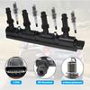 Ignition Coil Spark Plugs Kit For CHEVROLET CRUZE 1.4 2011-2015 ORLANDO TRAX OPEL ASTRA J CORSA D VAUXHALL ZAFIRA 55577898 UF669