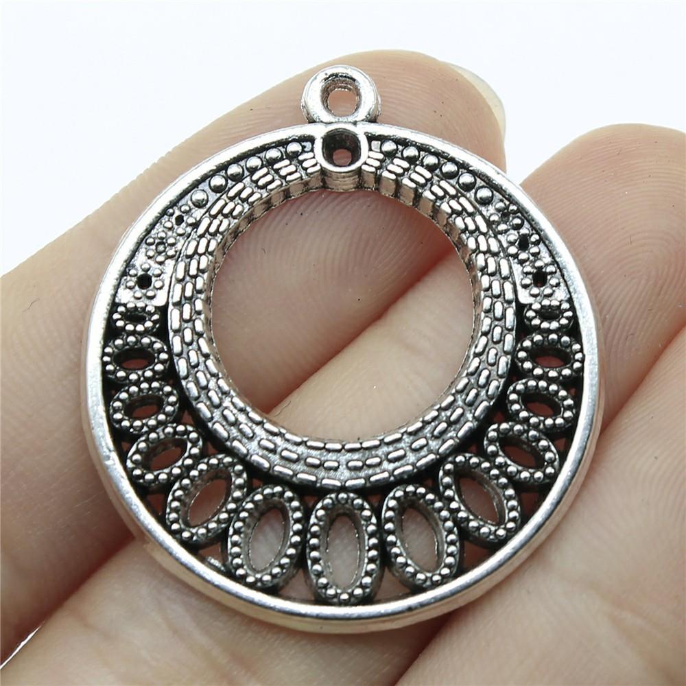 10pcs Vintage Water Droplets Charms For Earring Making DIY Earring Making Findings Accessories Earring Parts