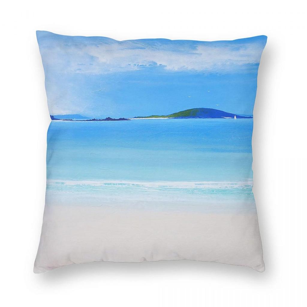 Samson Shallows Scilly Island Pillowcase Polyester Linen Velvet Pattern Zip Decor Throw Pillow Case Bed Cushion Cover Wholesale