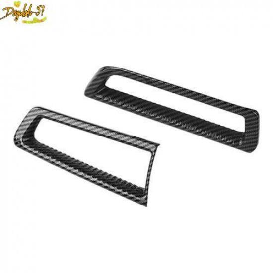 Carbon Fiber ABS Left & Right Air Outlet Vent Cover Decor For Kia K5 -