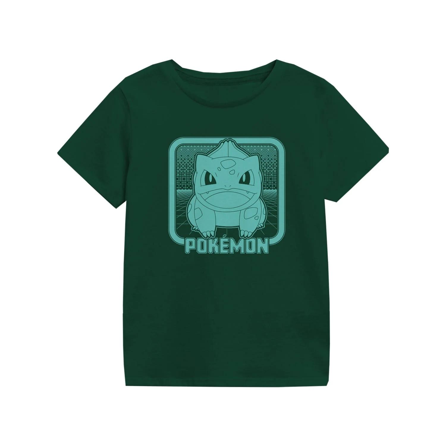 Pokemon Bulbasaur Retro Arcade Kid T-Shirt XXL