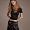 ONLY Women's 3D Sequin Short-Sleeve T-Shirt