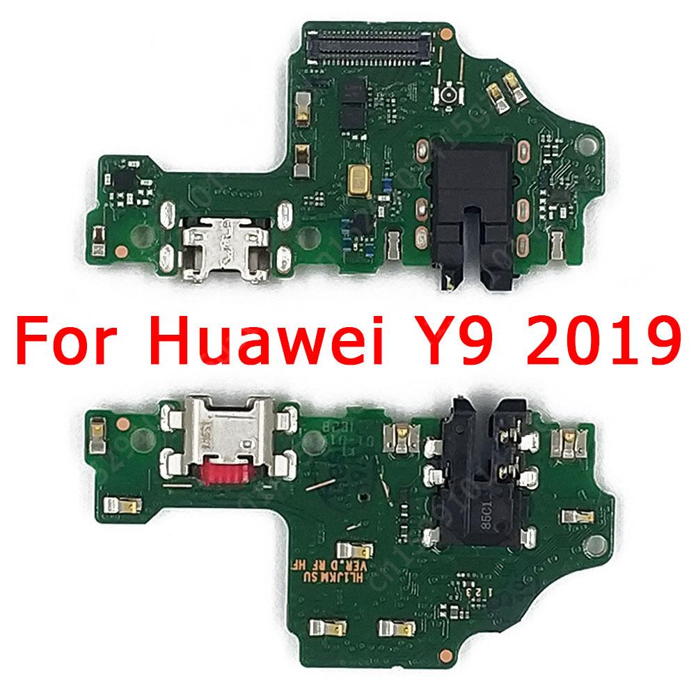 Charge Board For Huawei Y9 Prime 2019 2018 Y9s Charging Port Usb Connector Plate Flex Cable Ribbon Socket Spare Parts