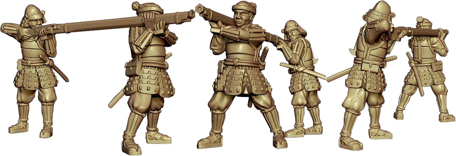 

Artist Hobby 1/72 Scale Mr. and Mrs. History Series Japanese Warring States Period Cannon Set of 6 Resin Kit AHLAH88007