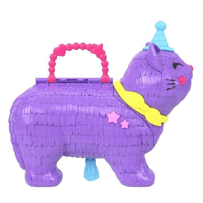 Polly Pocket - Kattungefest-lekesett - Med minifigurer og tilbehør - Polly Pocket - JFT90