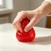 Portable Stress Relief Toy Strawberry Squeeze Toy Ball for Adults Soft TPR Fruit Finger Restlessness Reducer Fidget Focus Enhancer Party Favors