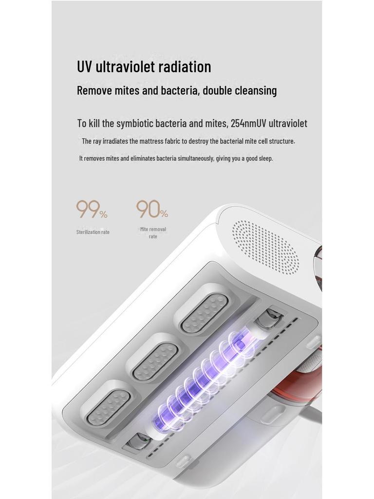 Xiaomi Mijia Ruční odstraňovač roztočů 2 – Silný sací výkon pro domácí a lůžkové roztoče