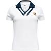 X YOON Korte Mouw Polo Wit/Armory Navy Dames Tops FZ0276-100