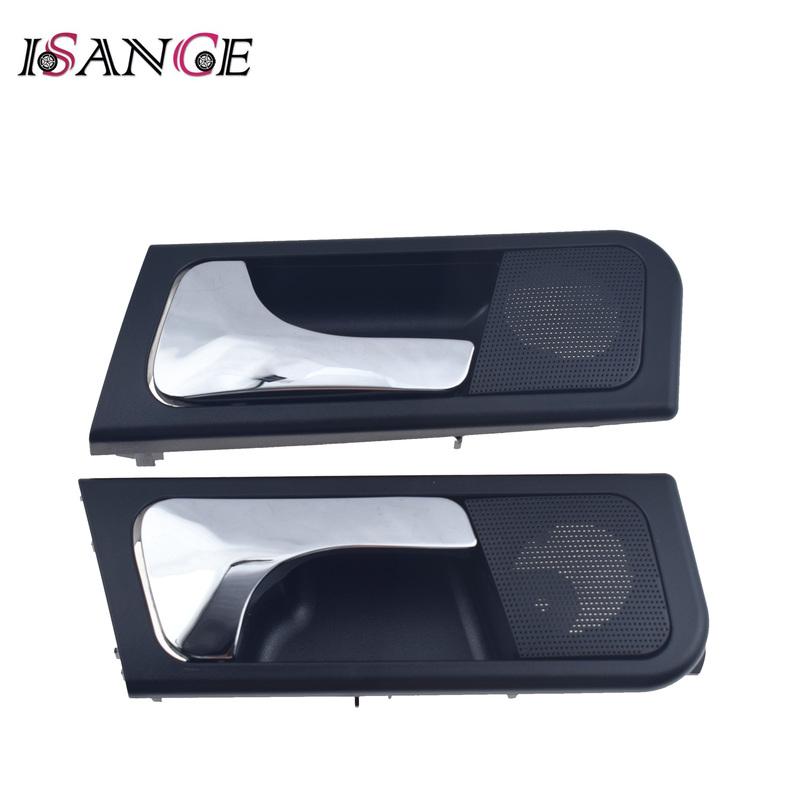 1/2/4 Pcs Chrome Black Interior Door Handle For Dawoo Nubira Chevrolet Optra Excel Lacetti Buick Excelle Front Rear Left Right