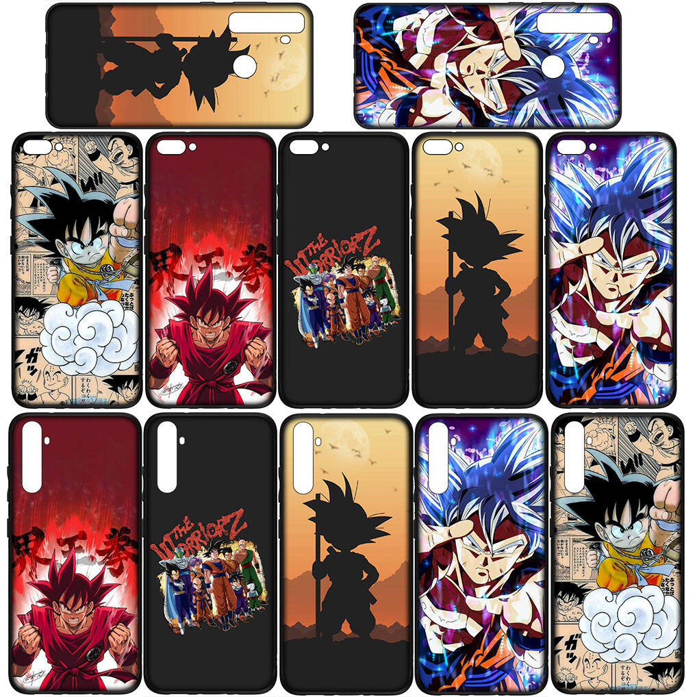 For Samsung Galaxy S25 S24 S23 iPhone 17 16 15 Xiaomi Redmi Note 14 13 12 11 Plus Pro Max XR A37 Phone Case Dragon Ball Anime Goku Cartoon OPPO Huawei