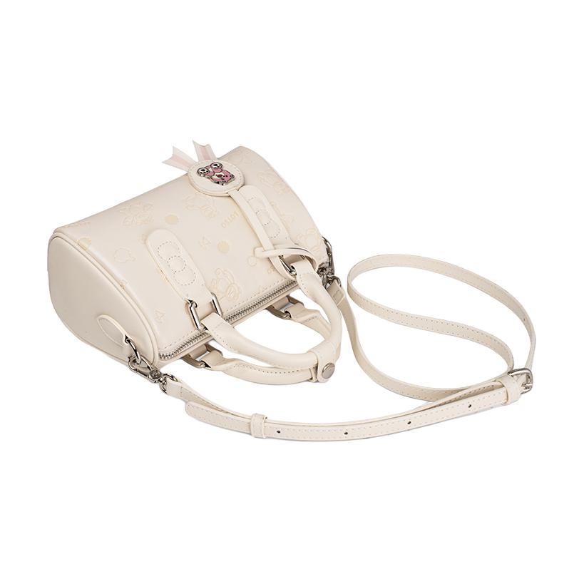 New Disney Synthetic Leather Boston Bag, Shoulder Bag, Handbag Women's Pink BMK-72613