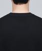 MUSINSA STANDARD Textured Crew Neck Knit Vest [Black]
