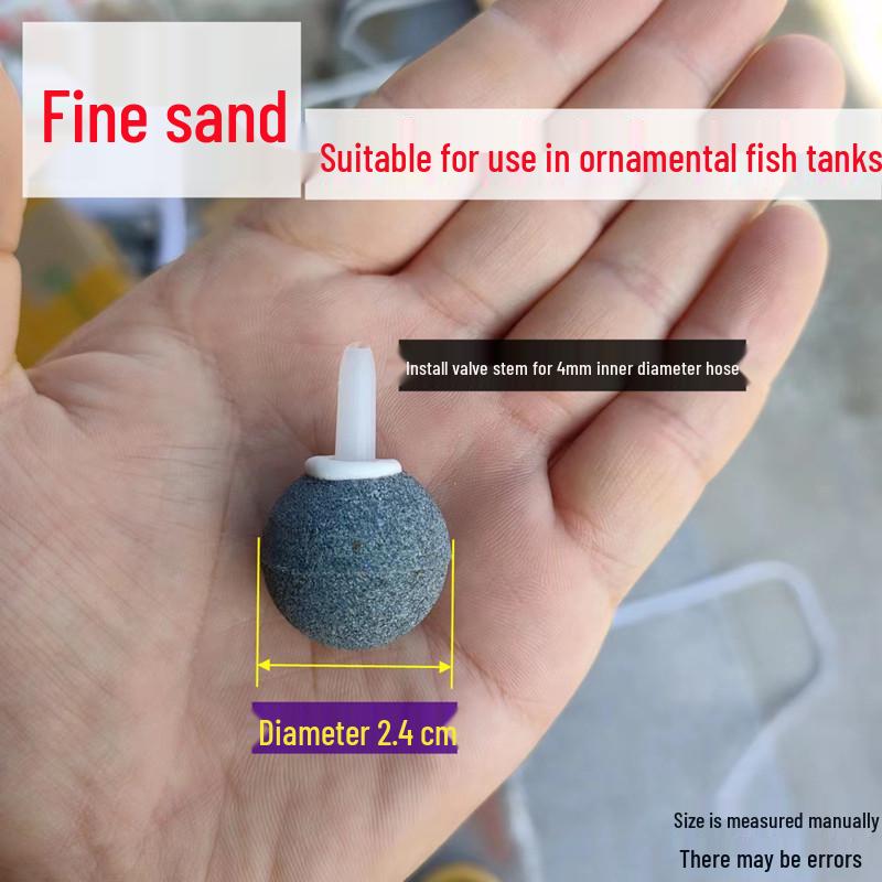 Nano Bubble Disc Air Stone: Oxygen Pump for Fish, Planted & Shrimp Tanks, Fine Aeration