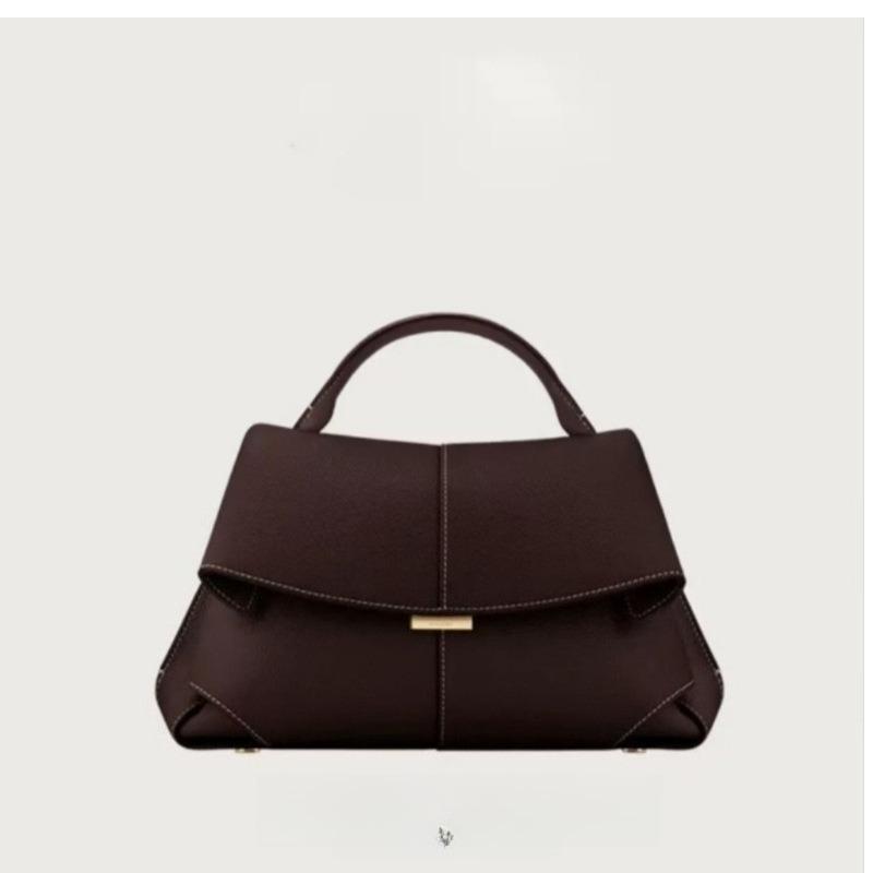 1PC Smile Bag French Bolingen Niche Leather Women's Bag Premium Folded Handbag Crossbody Bag Women's Bag