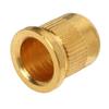 8PCS Guitar String Ferrule Alloy Compact Bass Through Body Buckle for Replacement