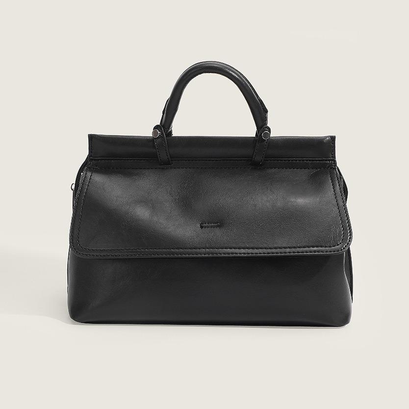 Fashion Versatile European and American Retro Foreign Trade Texture Versatile Single Shoulder Crossbody Handheld Tote Bag Factory Direct Sale