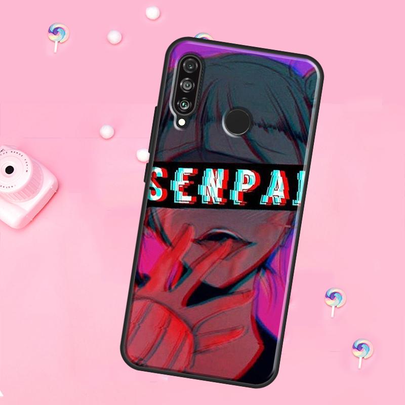 Sugoi Senpai Anime For Huawei Nova 12s 12i 8i 11i 9 10 SE Y60 Y70 Y90 Y72 Y73 Y61 Y91 P60 Pro P30 P40 Lite Case