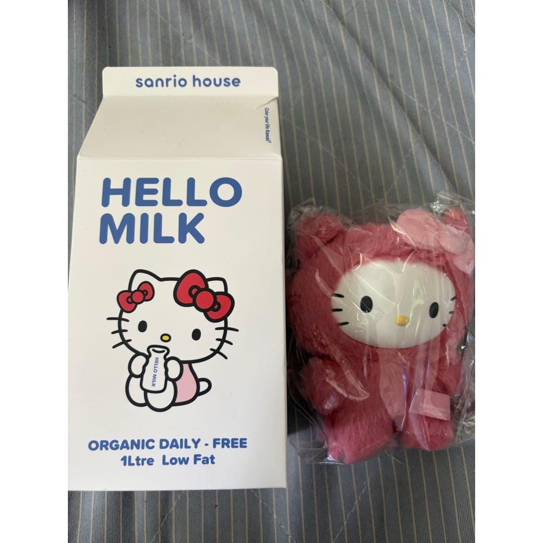 Sanrio Hello Kitty HELLO MILK stuffed animal