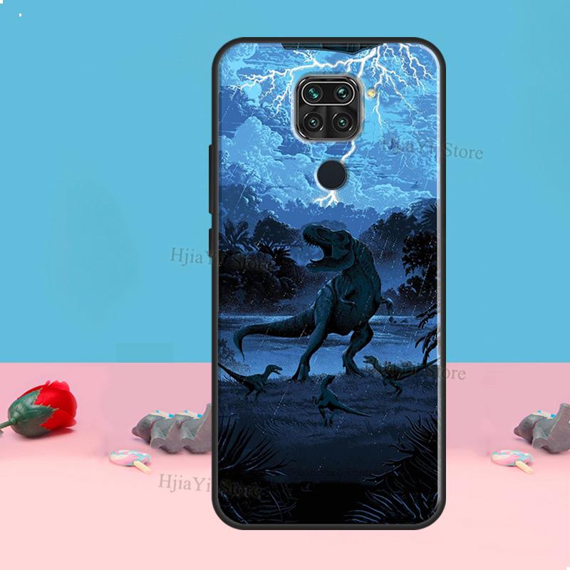 Jurassic Dinosaur Case For Redmi Note 8 9 10 11 12 Pro Plus 10S 11S 12S Cover For Redmi 9C 10A 10C 12C Coque
