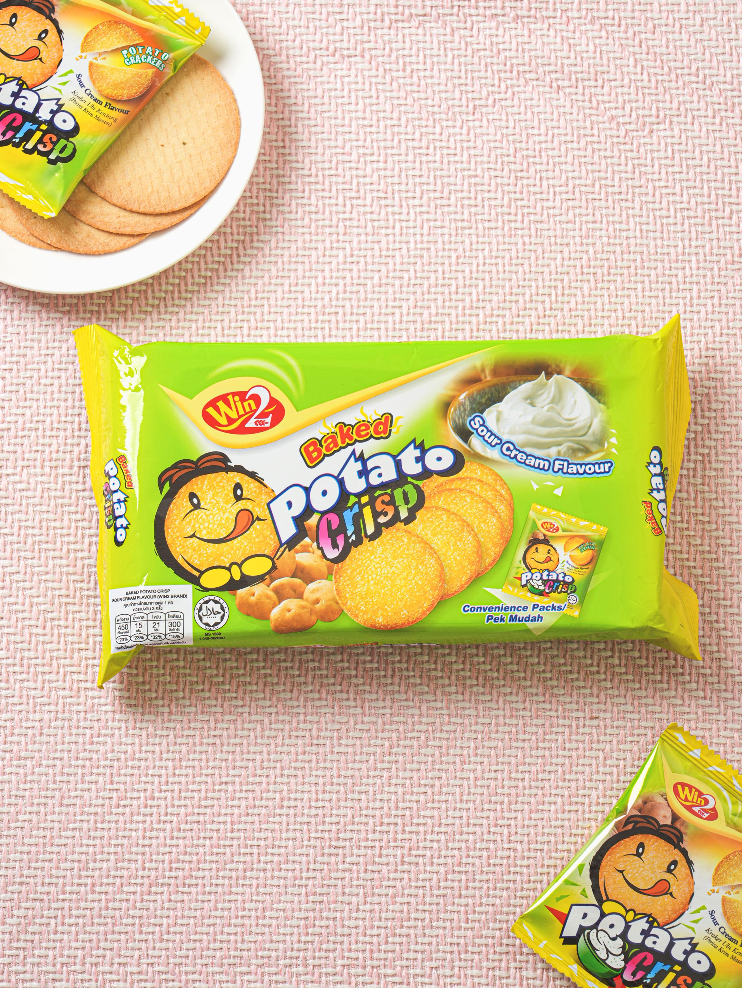 Potato Crisps Sour Cream Flavor 75g 1ea