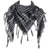 124A Ørken Shemagh Tørklæde Blødt Med Kvast Arabisk Hovedtørklæde Unisex Keffiyeh Bandana Unisex Hovedindpakning Arabisk Tørklæde Hovedbeklædning