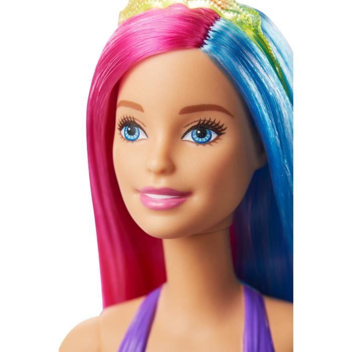 BARBIE Dreamtopia Sirène Rose