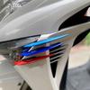 1Pair Motorcycle Front Fairing Winglets Side Spoilers Dynamic Wing Sticker Motorbike Decoration Winglet Sticker Moto Accessories