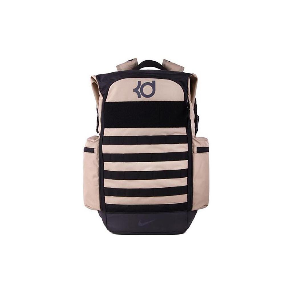 Nike KD5 Durant Basketball Air Cushion Sports Backpack Unisex Backpack Khaki BA5389-235