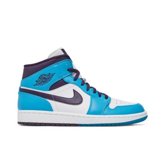 Air Jordan 1 Mid Hornets 554724-415