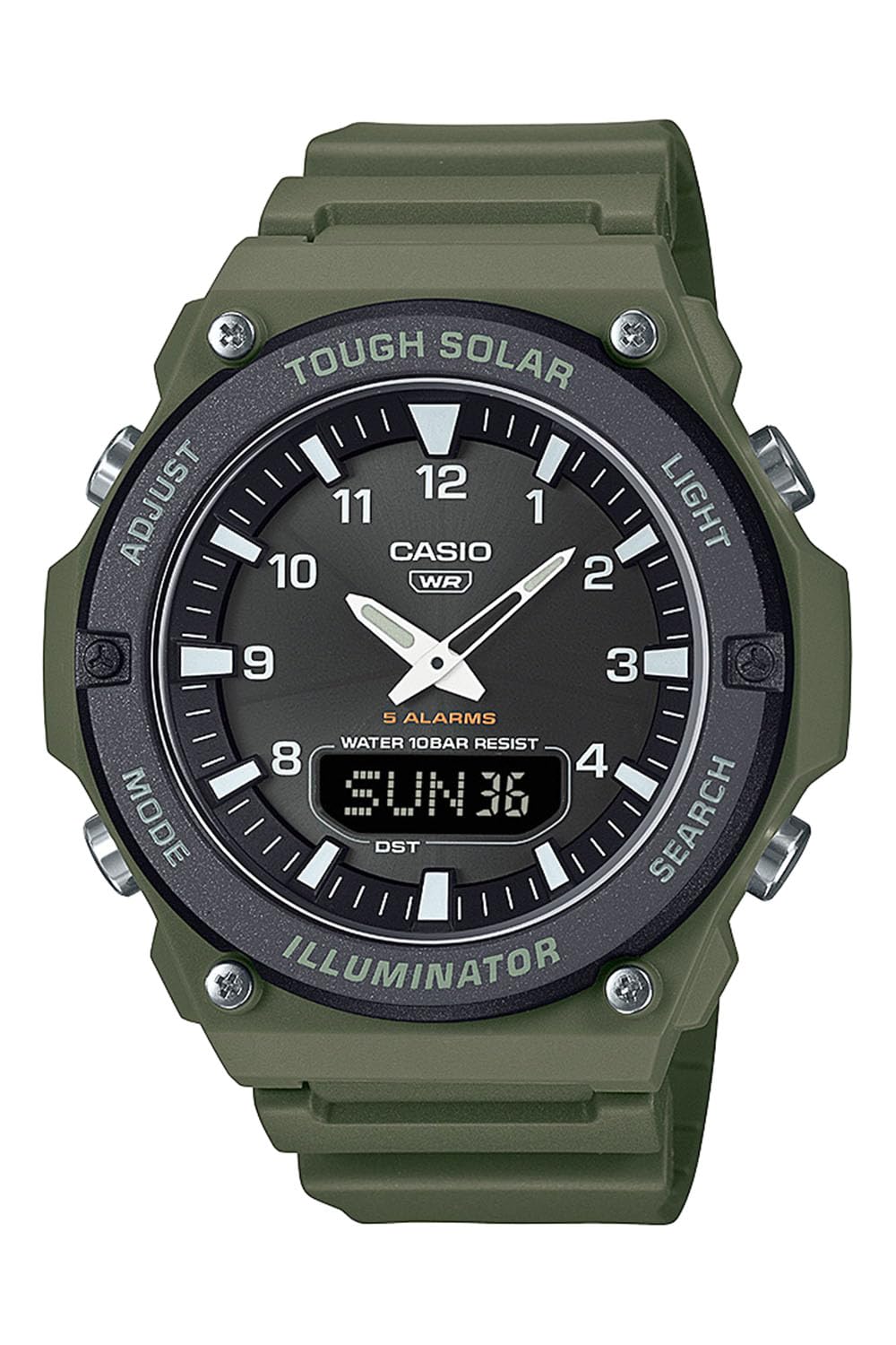 

Casio Watch, Casio Collection, Tough Solar, AQ-S820W-3BJF, Men s, Khaki, [Official Japanese Product]