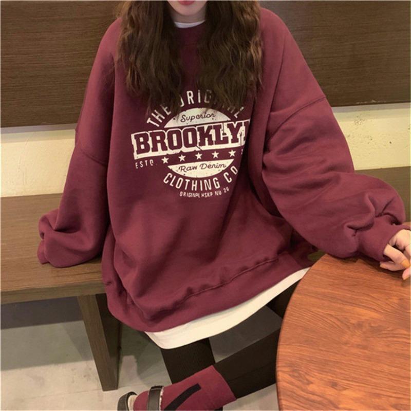 Women's Loose Top Sweatshirt