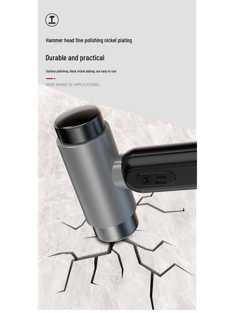 Ciocan din cauciuc de pădure verde pentru instalare de gresie, uși, ferestre și piele.