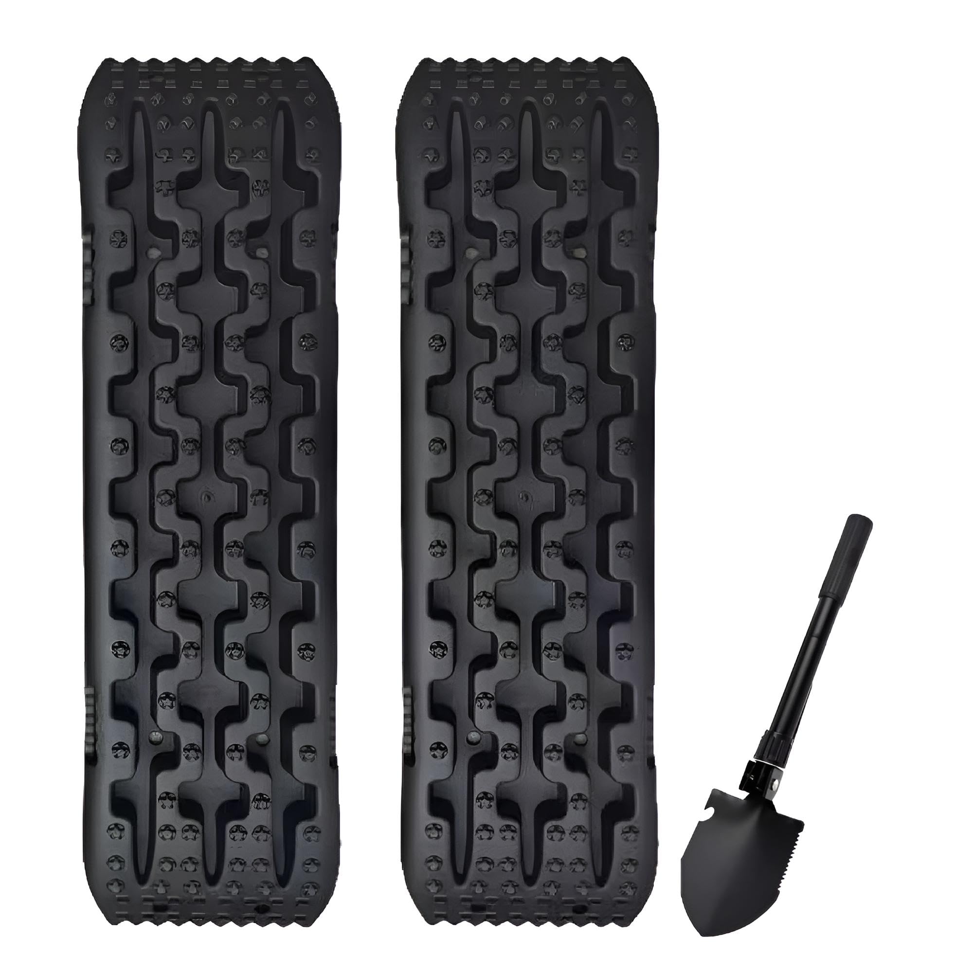 

ZERONOWA Складная лестница Спасательная доска Автомобиль Застрял Песок Снег Эвакуация Бездорожье (черный) чёрный