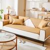 Sofa Cushion Summer Cool Ice Silk Pe Rattan Mat  New Light Luxury Sofa Cover High-End Mat Cushion